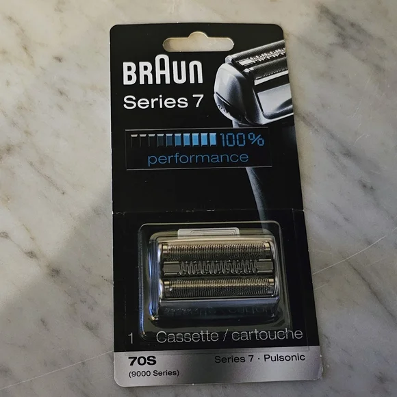 Braun Series 7 Replacement Shaver Head - Silver 70S - Picture 1 of 2